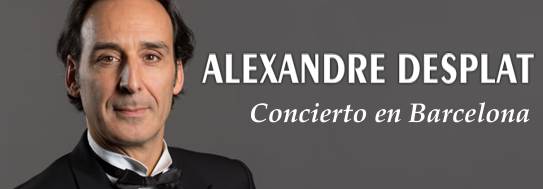 Crnica de los dos conciertos celebrados el 22 y 23 de diciembre de 2016 en LAuditori de Barcelona, dedicados a la msica del compositor francs <b>Alexandre Desplat</b> 